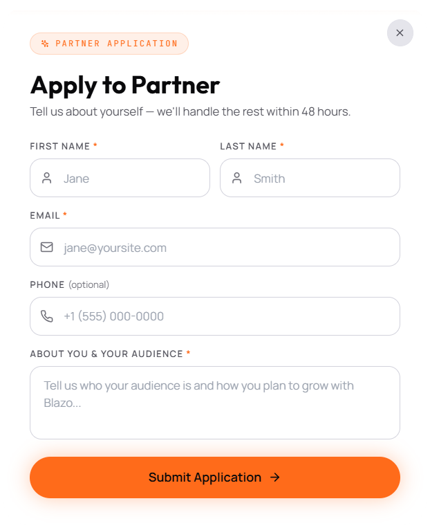Affiliate System preview